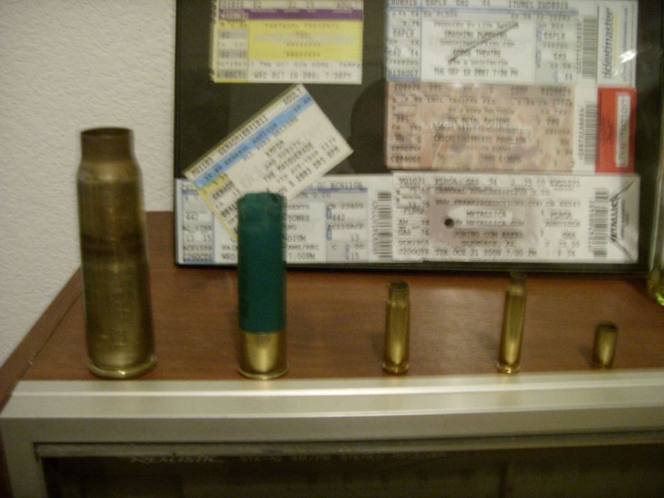 20MM, 3" 12ga, 7.62x39, .223 Rem, 9MM