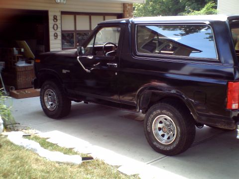 1986 Ford Bronco - Got her home and the work begins