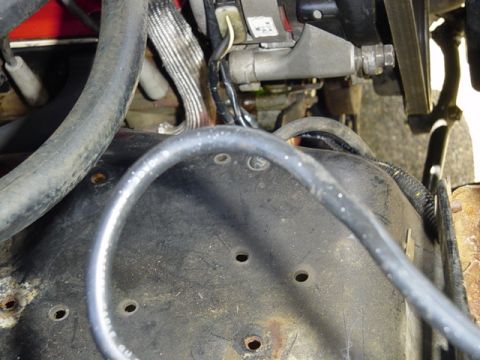 1987 Ford Bronco - my nicely cleaned up corner with no thermalactor canister and other crap.