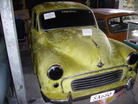 1969 MINI Cooper - Furry Morris Minor at Wanaka Transport Museum