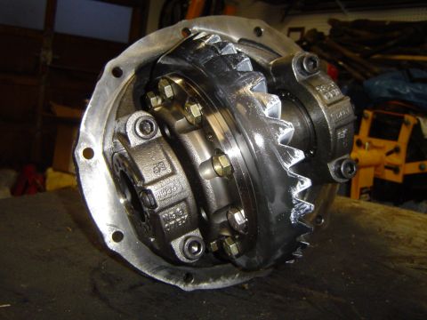 1989 Ford Bronco - Close-up of a differential carrier assembly, likely for a truck or SUV axle.
