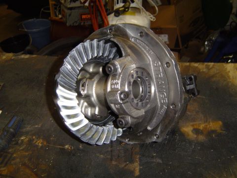 1989 Ford Bronco - A Strange Engineering differential gear assembly is shown, its ring and pinion gears.