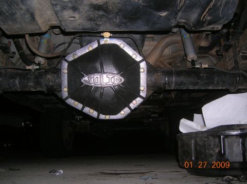 1985 Ford Bronco - bling bling installed.