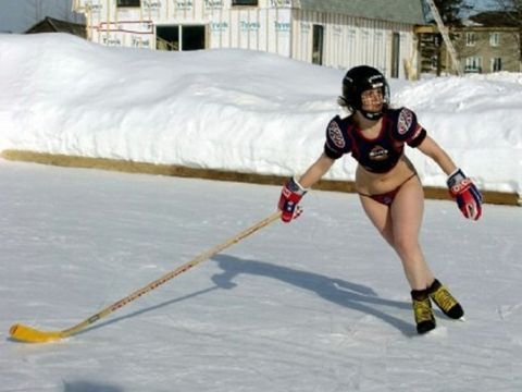 1986 Ford Bronco - Canadian female hockey player