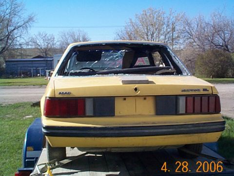 1982 Ford Mustang - before tharapy