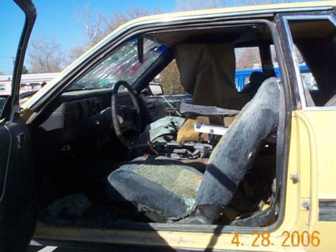 1982 Ford Mustang - before tharapy