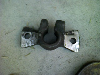 1965 Ford Ranchero - i had to grind down the old rivets and punch them out. Thank goodness for air grinders.