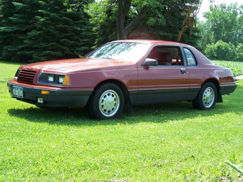 1994 Ford Mustang - My 1986 Thunderbird Turbo Coupe. 2.3 liter 4-cylinder, Garret T-3 turbocharger.