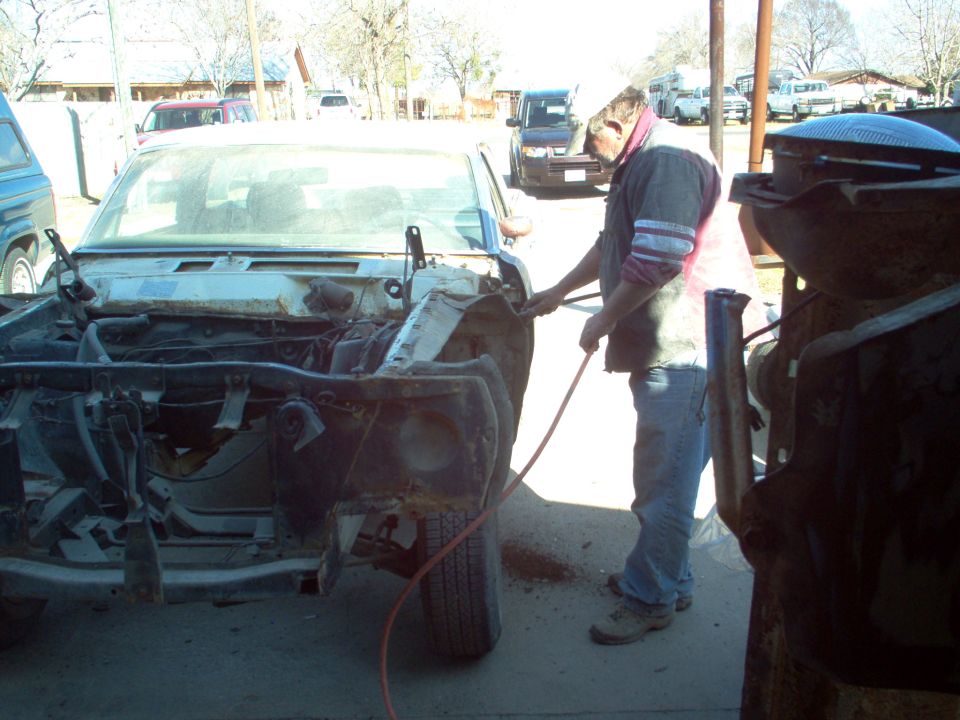 Brpther-in-law. Master engine mechanic and body man