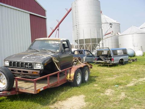 1992 Ford Bronco - 1983 4wd toyota
