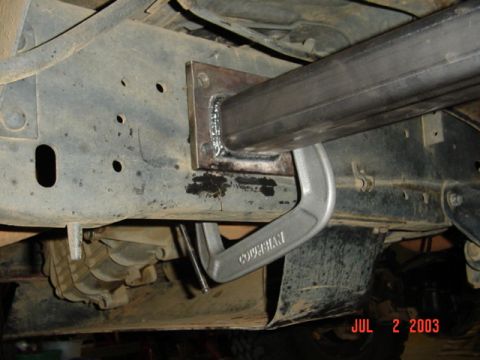 1989 Ford Bronco - Pass side location