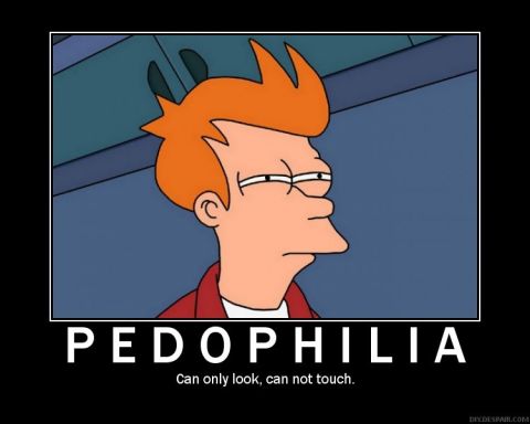 2006 Ford E350 - This is a demotivational poster the character Fry from Futurama with text that is offensive.