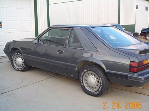 1986 Ford Mustang “my son car”