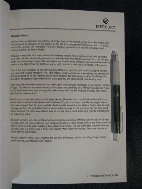 2003 Mercury Marauder - History of the Maruder.