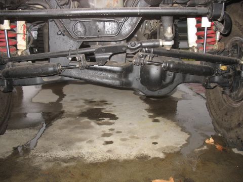 1987 Ford Bronco - 95 Bronco with tie rod flip and Heim joints