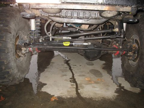 1987 Ford Bronco - Tie rod flip on a 78 suspension