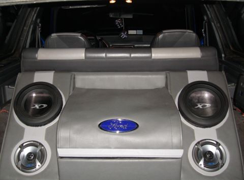 1989 Ford Bronco - Custom Sub Box & Tool Storage Box