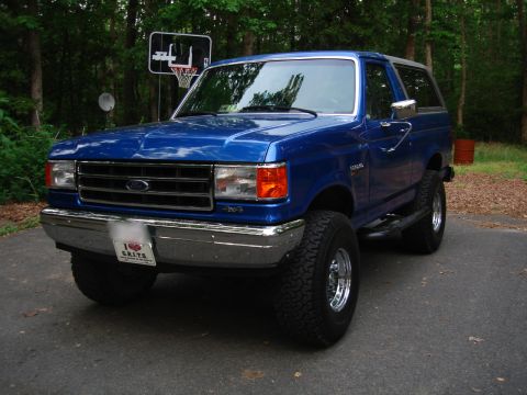 1989 Ford Bronco - Dixie Blue