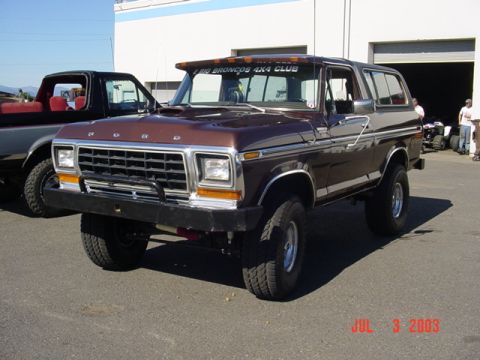 1989 Ford Bronco - Went and saw Jon today....Truck lives after the mud drags
