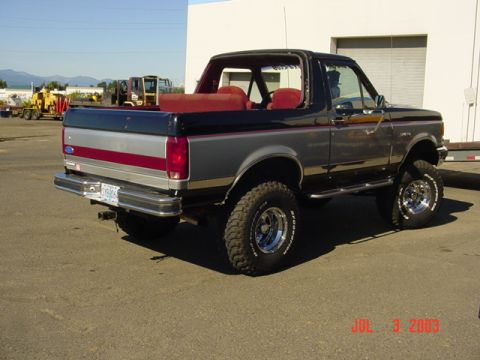 1989 Ford Bronco - My truck, all cleaned up and lookin spiffy