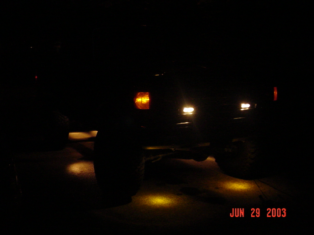 Pic dosent show it very well, but I am lit up pretty good