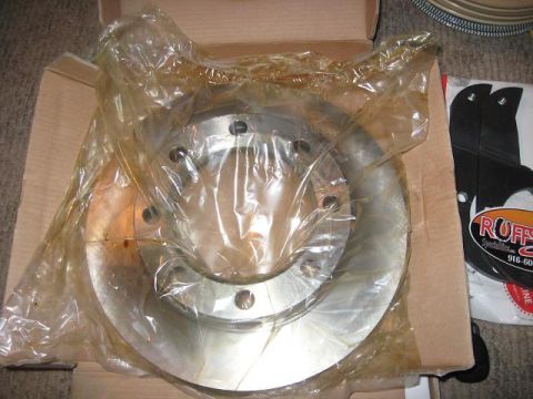 1988 Ford Bronco - then, something in my head said "go buy rotors."