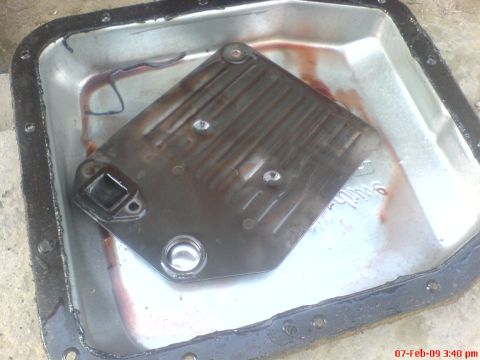 1992 Ford Crown Victoria - pan and filter removed