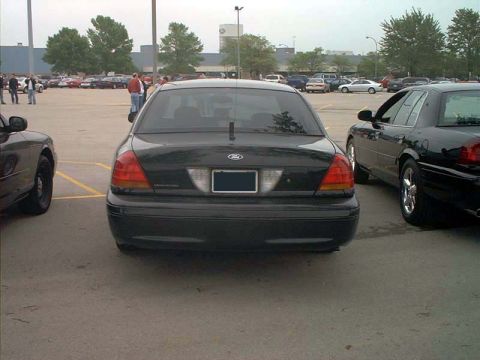 2000 Ford Crown Victoria - This Ford Crown Victoria has a distinctive rear body style that indicates a later model year.