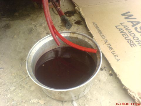 1992 Ford Crown Victoria - make the AOD pump the old fluid through the lines(cooler)by starting the engine