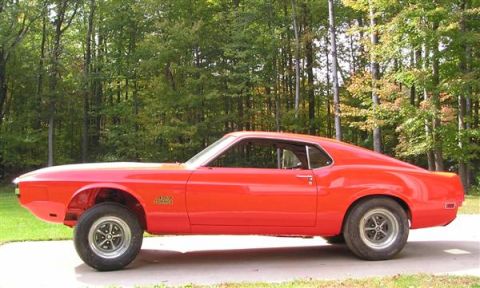 1970 Ford Mustang - More pictures of the CAMMER QuarterHorse Mustang can be found at the below site. The car is at Euler's Restorations, Midland, MI ( the shop…