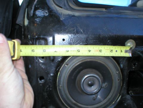1983 Ford Bronco - Because of the large washer, you can drill a large (~3/8") hole and set the arm where it needs to be.