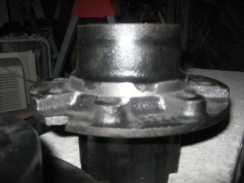 1988 Ford Bronco - A better view of the "turned" part.