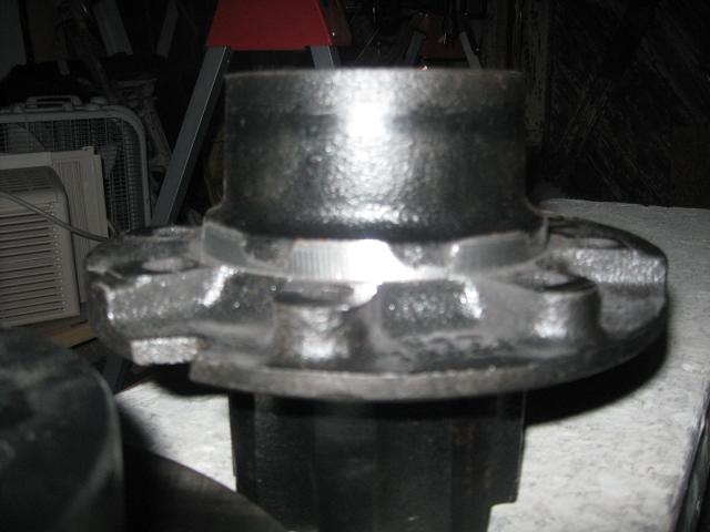 A better view of the "turned" part.