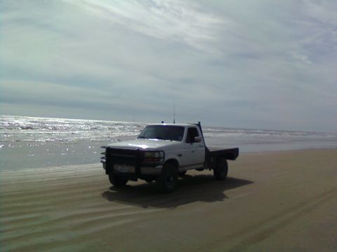 1997 Ford F-250 - At the beach