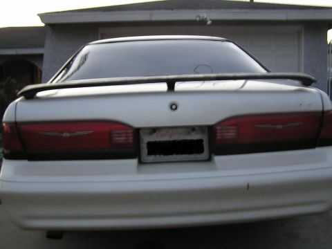 1995 Ford Thunderbird - Rear Spoiler test
