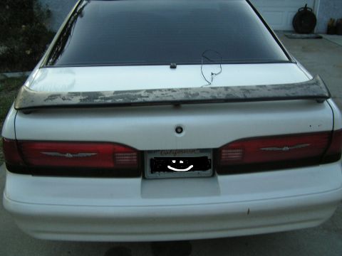 1995 Ford Thunderbird - Rear Spoiler fitment