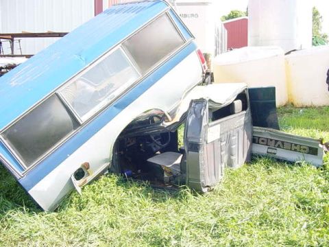 1992 Ford Bronco - ouch!