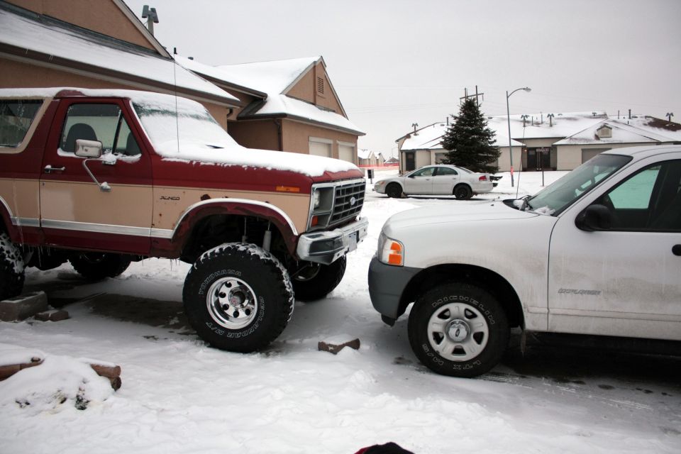 comparison to the wife's explorer