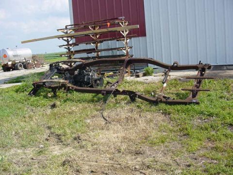 1992 Ford Bronco - bare frame