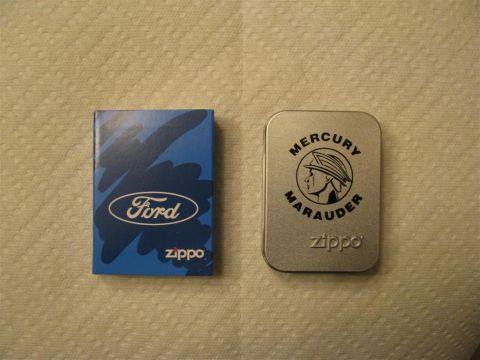 2003 Mercury Marauder - Marauder Zippo lighter