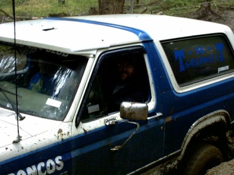 1995 Ford Bronco - Todd got stuck with the ProCramps "What a smile"
