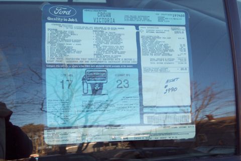 2001 Ford Crown Victoria
