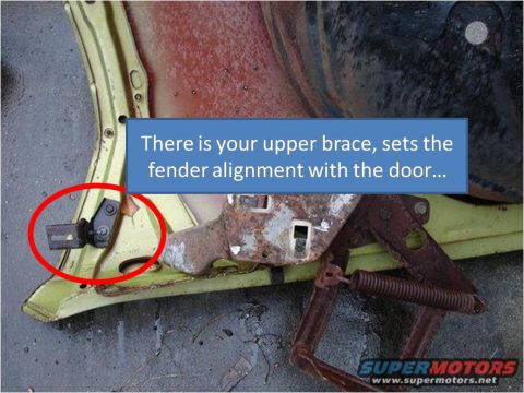 1972 Ford Ranchero - Fender Brace