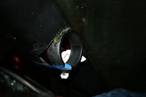 1993 Ford Probe - Hole, ABS pipe