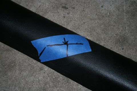1993 Ford Probe - Marked A-pillar