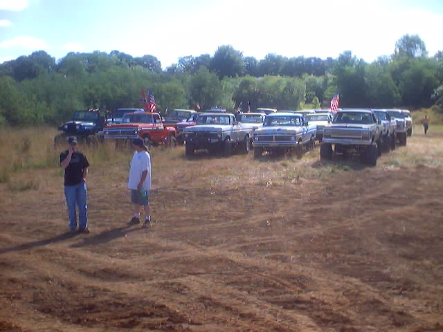 Staging area.