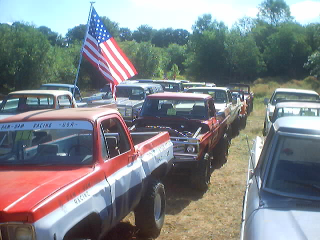 Staging area.
