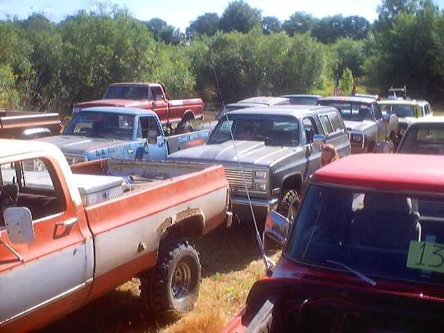 Staging area.