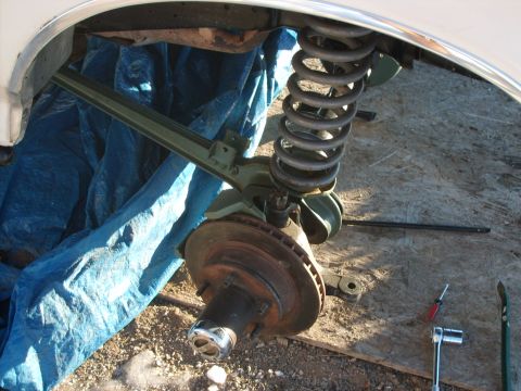 1989 Ford Bronco - the springs and right side