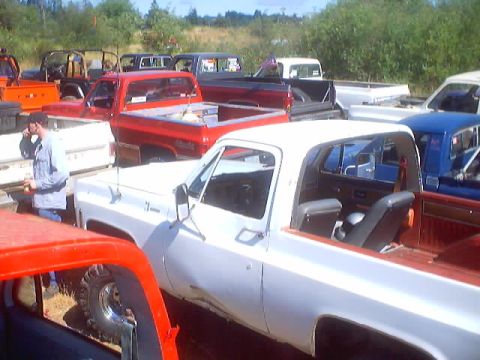 1976 Ford F-100 - Jeff, Staging area.